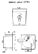 Klíčový spínač GEBA